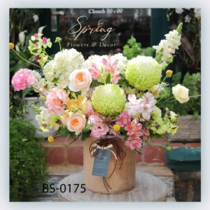 Flowers basket BS-0175