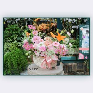 Flowers basket BS-0195