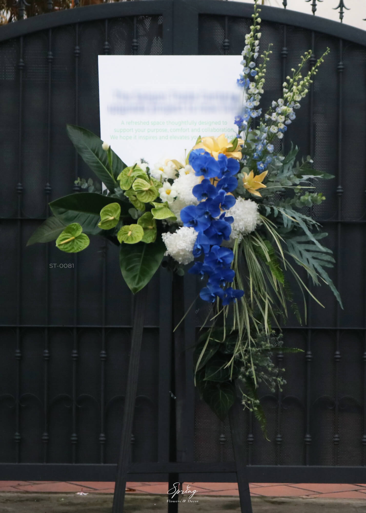 Congratulations flower standee ST-0081