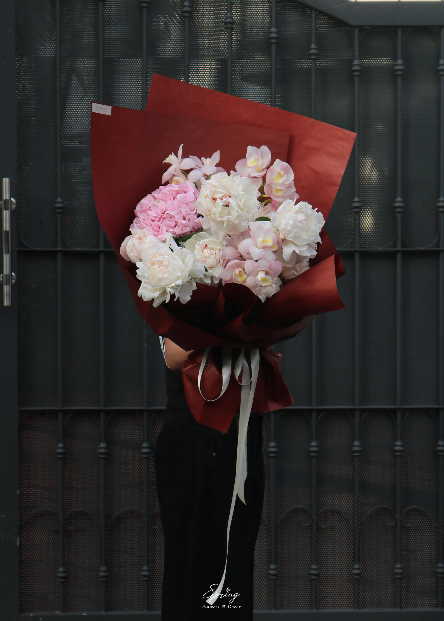 Bó hoa Peony BQ-0794 - Image 2