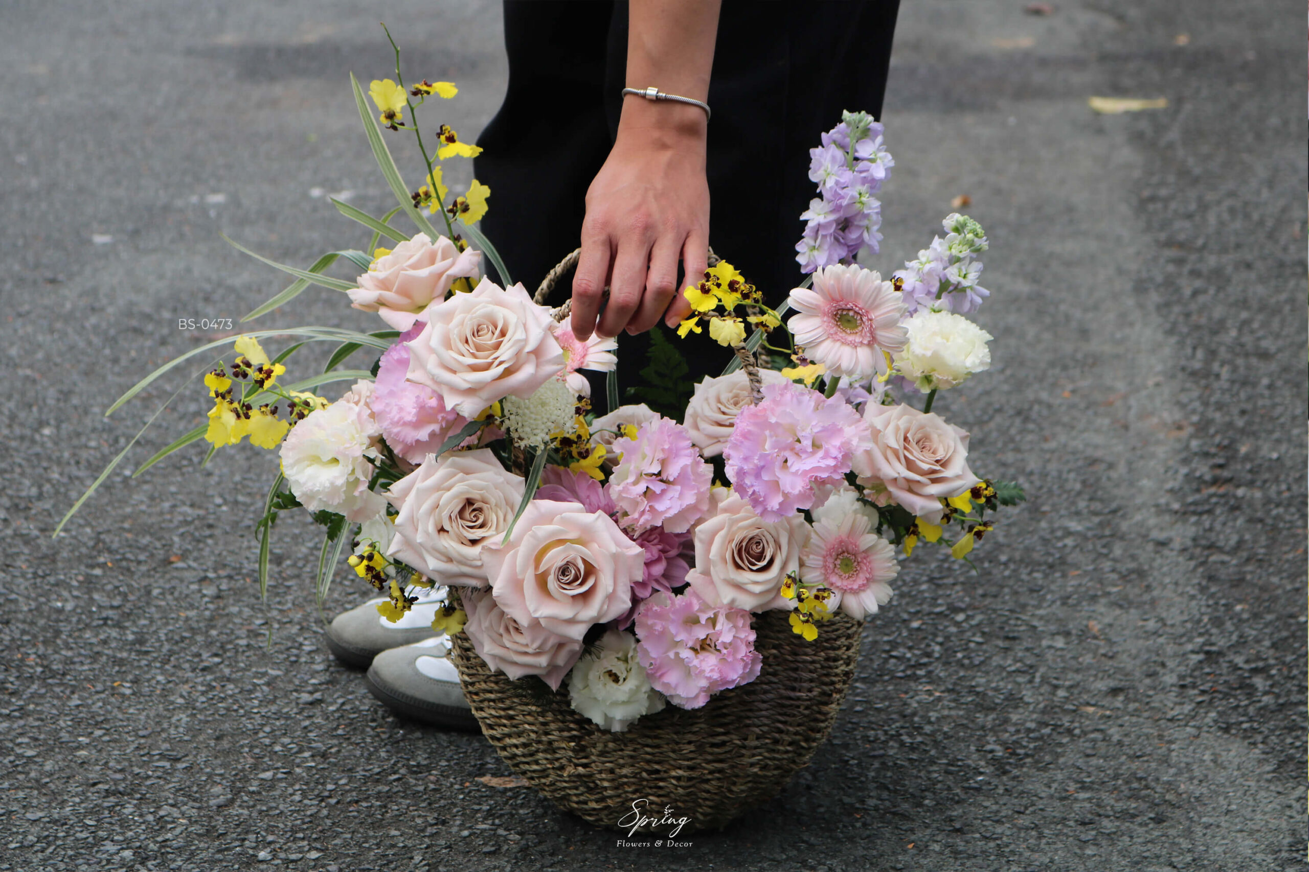 Flower basket BS-0473 - Image 2