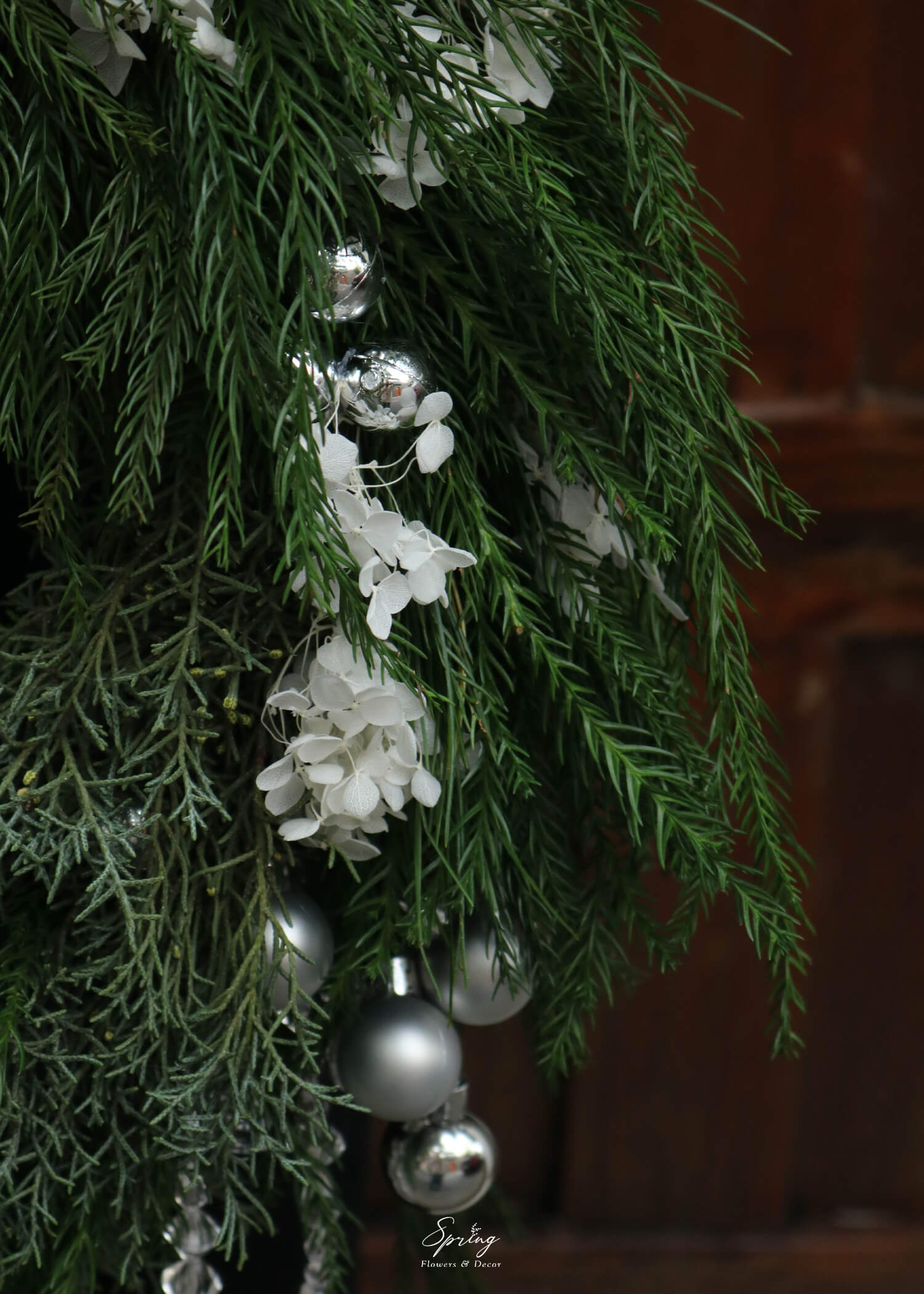 Vòng Nguyệt Quế Giáng Sinh X-MAS 0118 - Image 3
