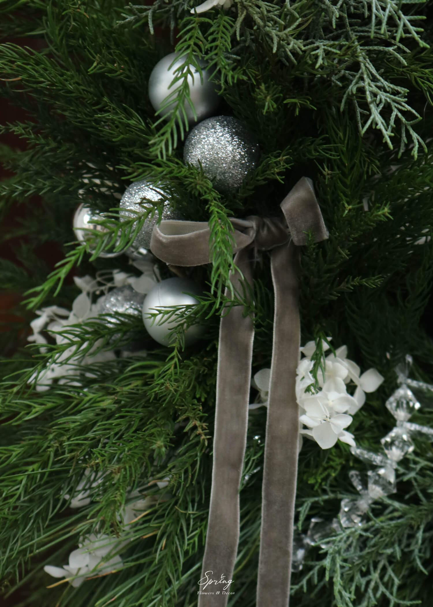 Vòng Nguyệt Quế Giáng Sinh X-MAS 0118 - Image 4