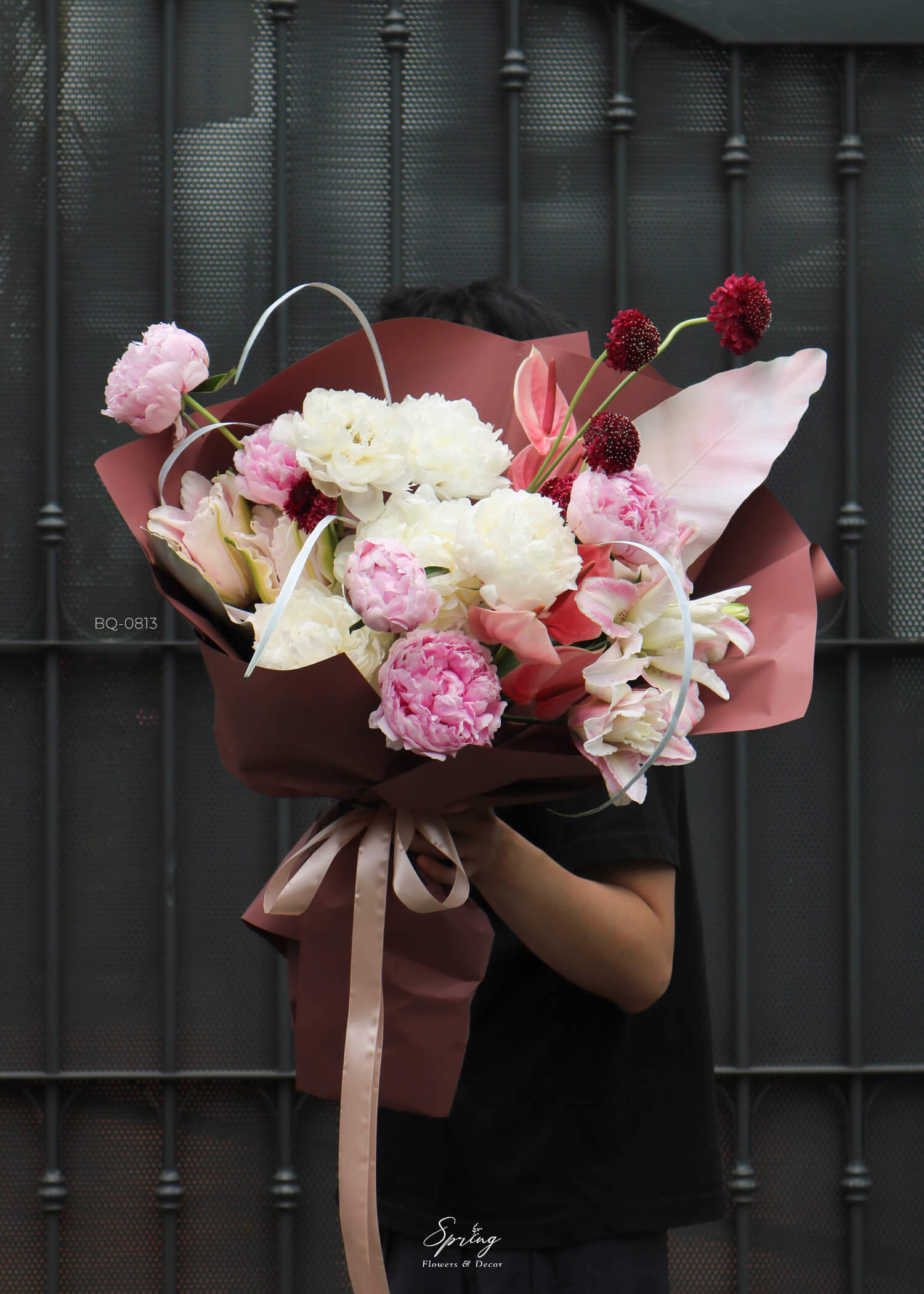 Peony Bouquet BQ-0813 - Image 2