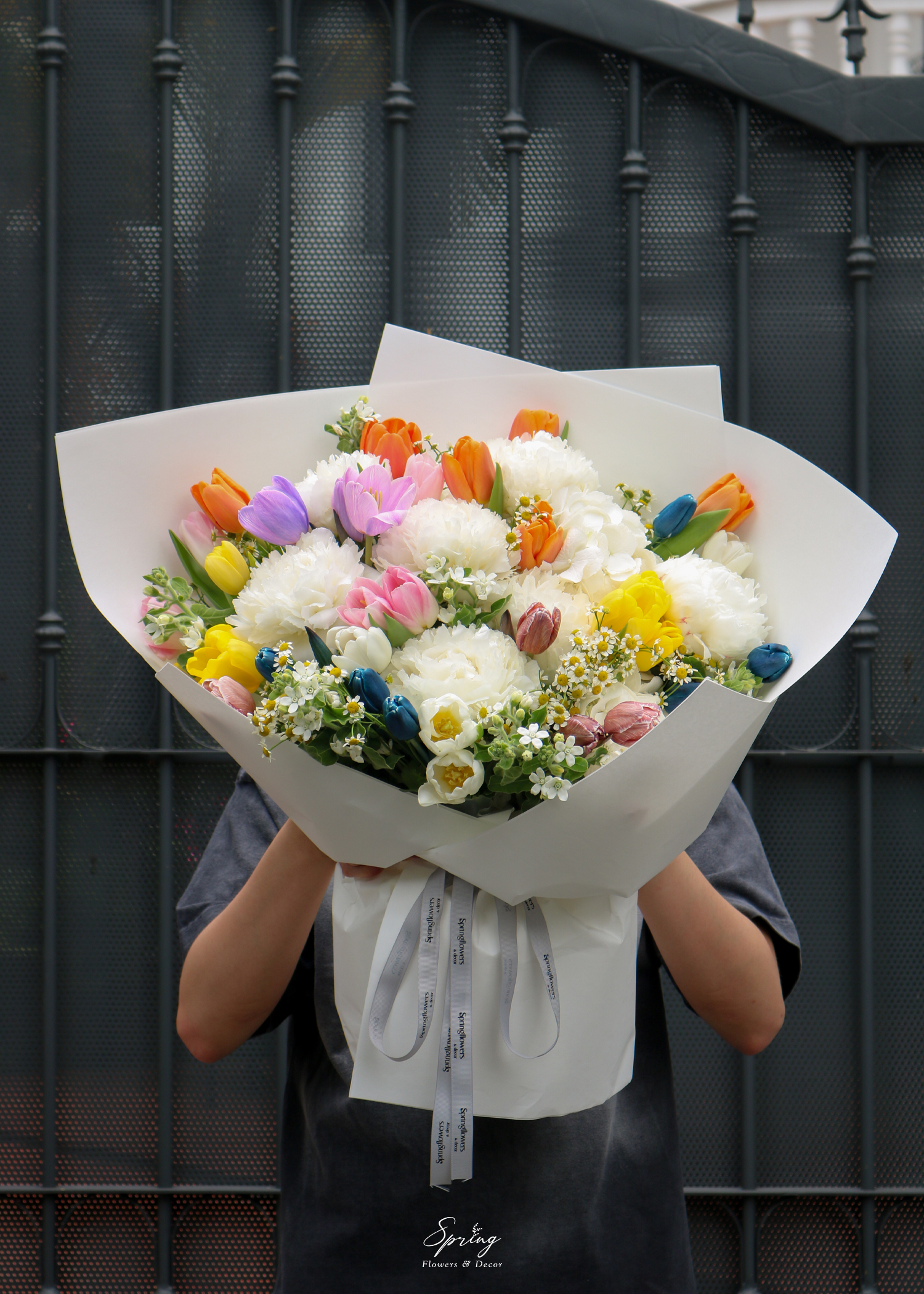 Bó hoa Mẫu Đơn Tulip BQ-0832