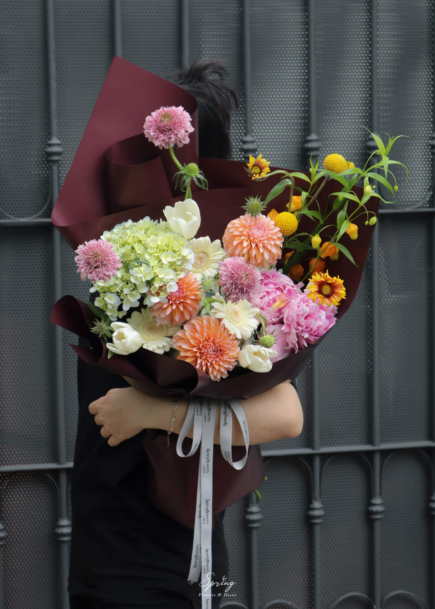 Peony Bouquet BQ-0839 - Image 2