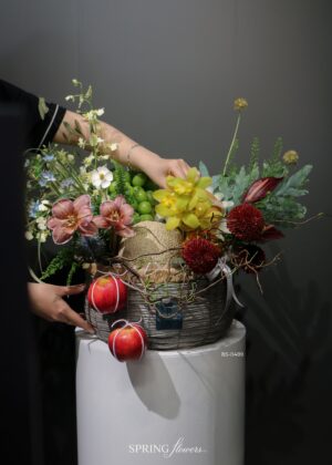 Orchard Bloom Fruit Basket