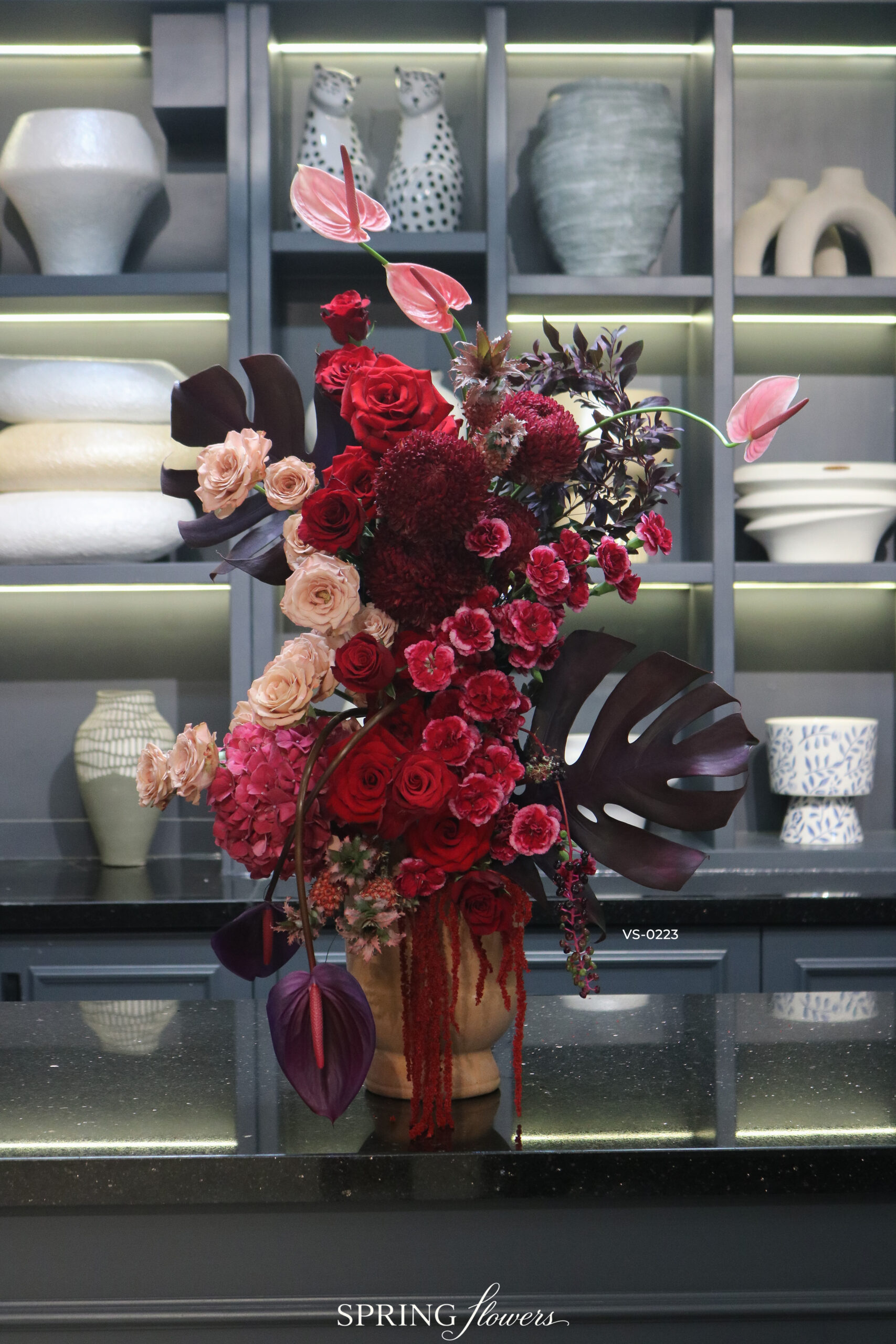Bình Hoa Burgundy Noir VS-0223