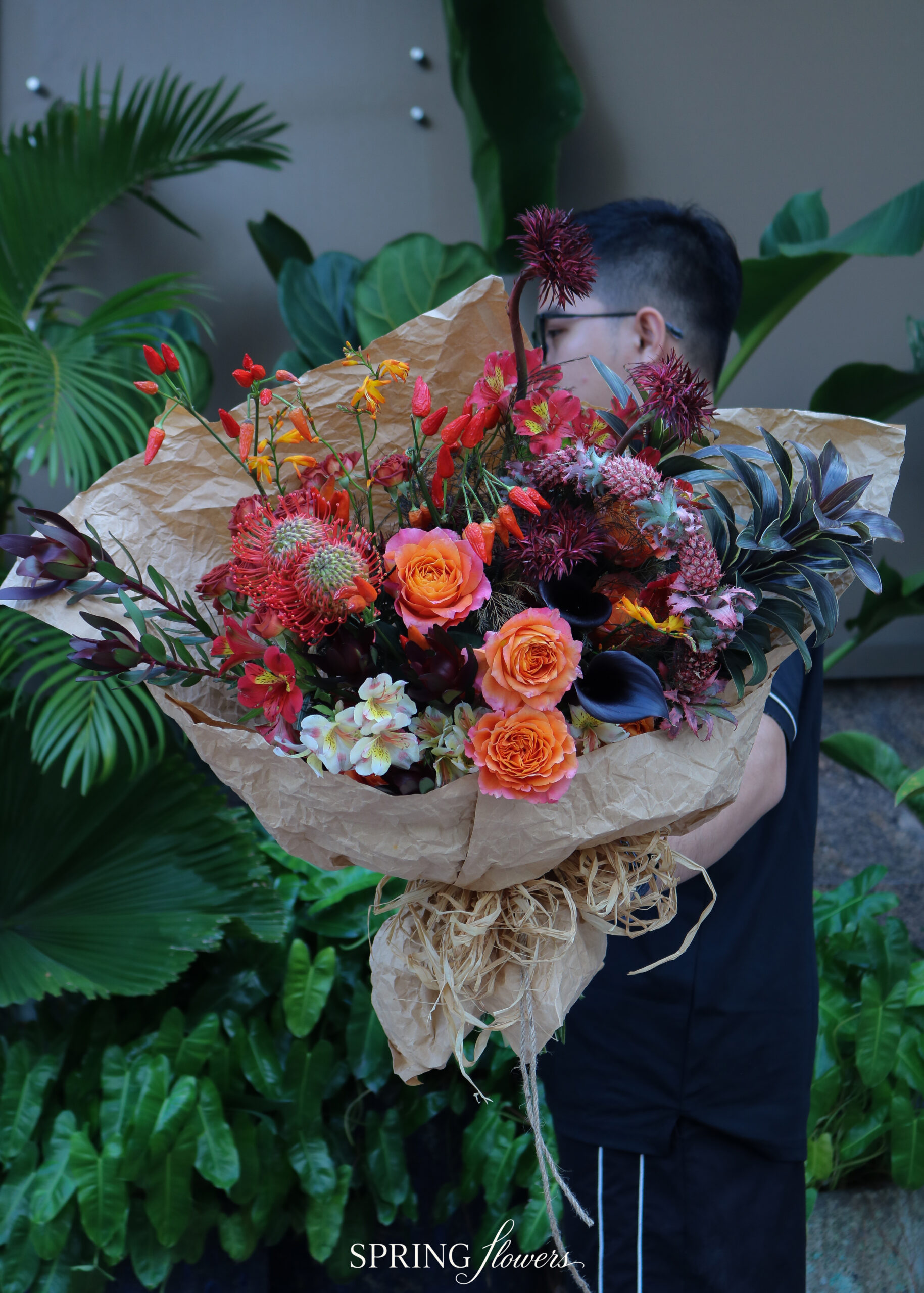 Bó hoa Sunset Garden BQ-0850