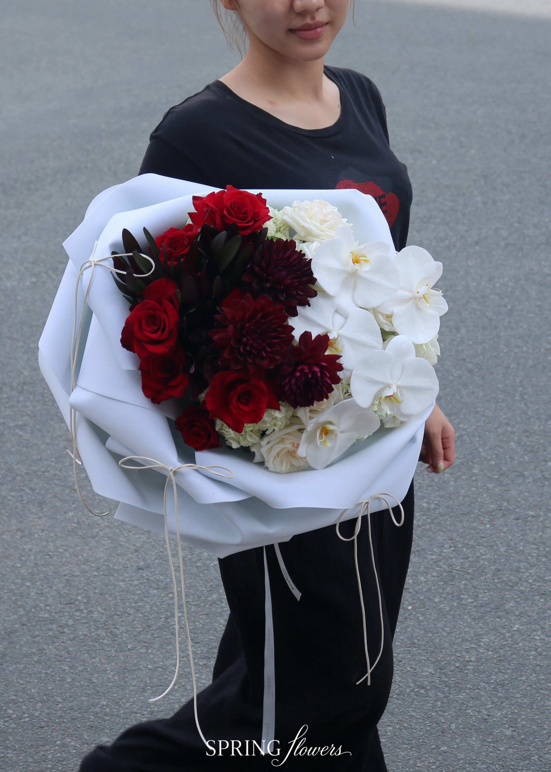 White Velvet Bouquet BQ-0854 - Image 4
