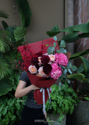 Bó hoa Rosé Rouge BQ-0856